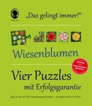 Spiel/Spielzeug Das "Gelingt-immer"-Puzzle Wiesenblumen. Das Puzzle-Spiel für Senioren mit Demenz SingLiesel Verlag