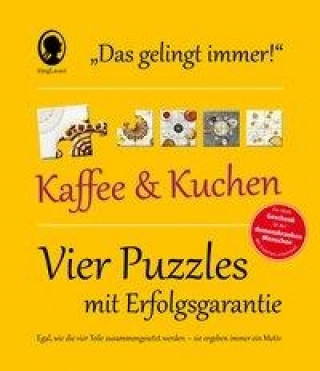 Hra/Hračka Das "Gelingt-immer"-Puzzle Kaffee und Kuchen. Das Puzzle-Spiel für Senioren mit Demenz SingLiesel Verlag