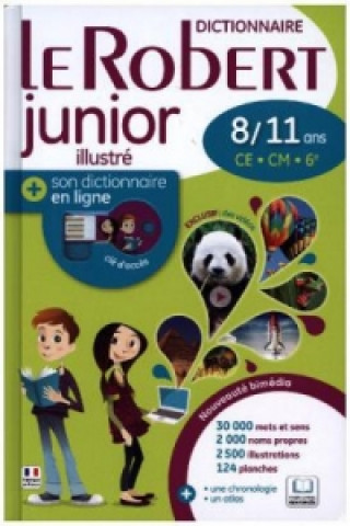 Livre Le Robert Junior Illustré & son dictionnaire en ligne 