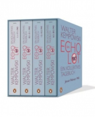 Kniha Das Echolot, 4 Bände Walter Kempowski