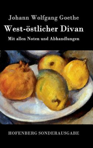 Kniha West-oestlicher Divan Johann Wolfgang Goethe