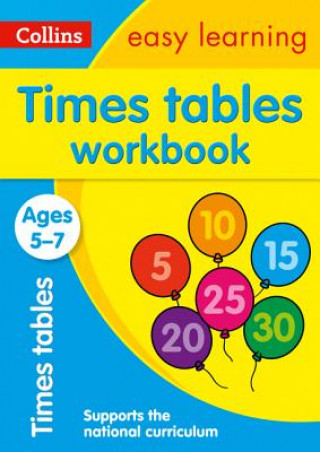 Książka Times Tables Workbook Ages 5-7 Simon Greaves