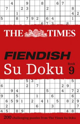 Knjiga Times Fiendish Su Doku Book 9 The Times Mind Games