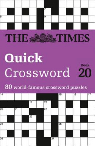 Kniha Times Quick Crossword Book 20 Times2