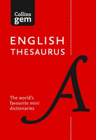 Kniha English Gem Thesaurus Collins Dictionaries