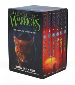 Carte Warriors: Omen of the Stars Box Set: Volumes 1 to 6 Erin Hunter