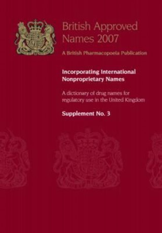 Buch British Approved Names 2007 British Pharmacopoeia Commission