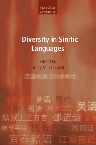 Knjiga Diversity in Sinitic Languages Hilary M. Chappell