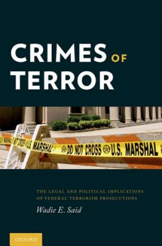 Kniha Crimes of Terror Wadie E. Said