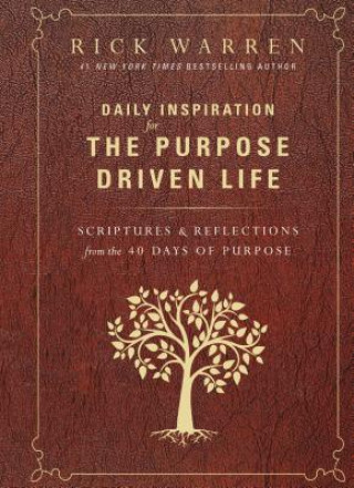 Book Daily Inspiration for the Purpose Driven Life Rick Warren