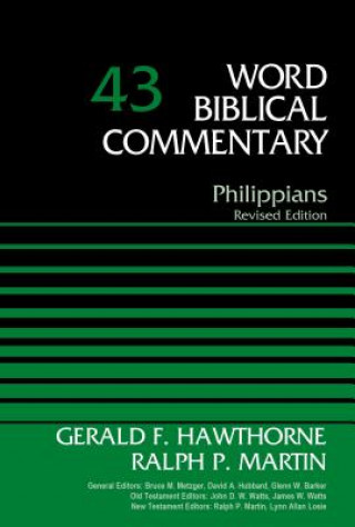 Knjiga Philippians, Volume 43 Ralph P. Martin