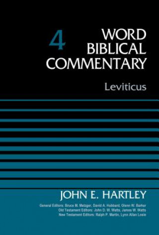 Knjiga Leviticus, Volume 4 John Hartley