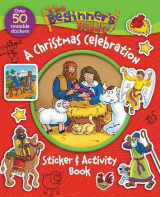 Książka Beginner's Bible A Christmas Celebration Sticker and Activity Book Zondervan Publishing