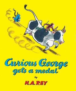Carte Curious George Gets a Medal H A Rey