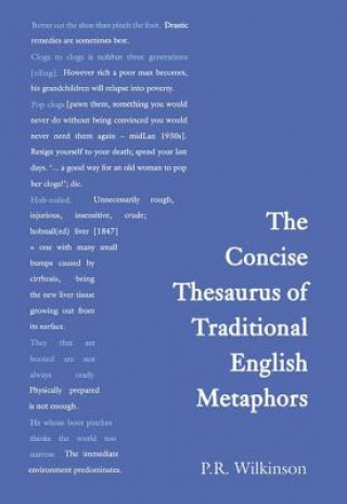 Kniha Concise Thesaurus of Traditional English Metaphors P.R. Wilkinson