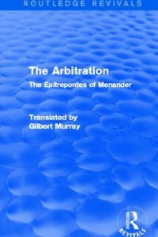 Livro Arbitration (Routledge Revivals) Gilbert Murray