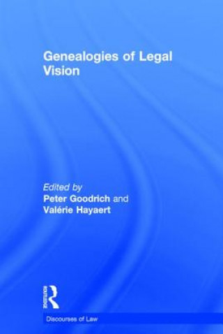 Kniha Genealogies of Legal Vision 