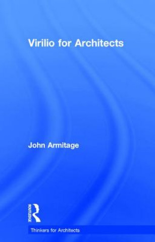 Kniha Virilio for Architects John Armitage