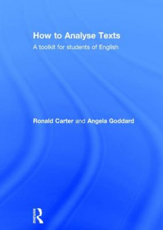 Carte How to Analyse Texts Angela Goddard