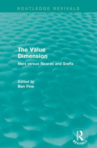 Boek Value Dimension (Routledge Revivals) Ben Fine
