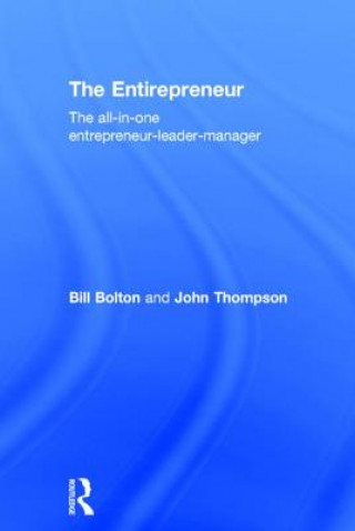 Kniha Entirepreneur BILL BOLTON