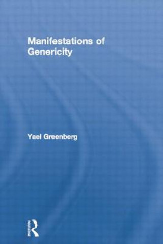 Kniha Manifestations of Genericity Yael Greenberg