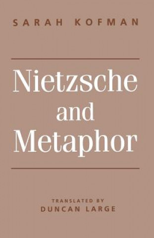 Libro Nietzsche and Metaphor Sarah Kofman