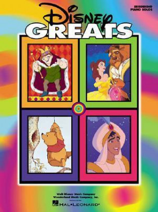 Book Disney Greats Beginning Piano Solos 