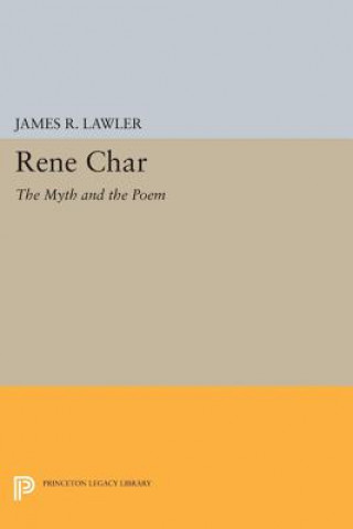 Könyv Rene Char James R. Lawler