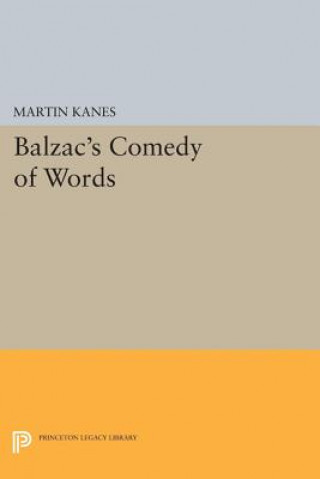 Książka Balzac's Comedy of Words Martin Kanes