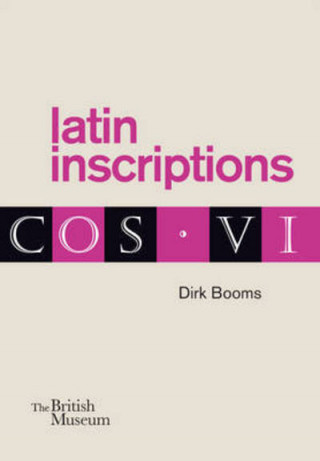 Kniha Latin Inscriptions DIRK BOOMS