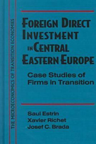 Könyv Foreign Direct Investment in Central Eastern Europe: Case Studies of Firms in Transition Josef C. Brada