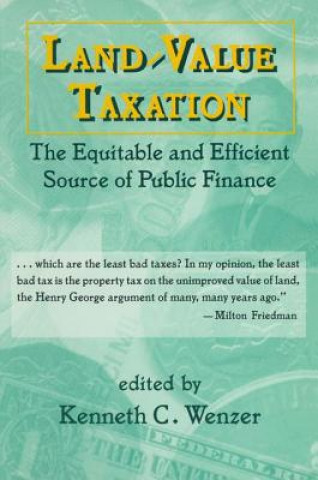 Knjiga Land-Value Taxation K. C. Wenzer