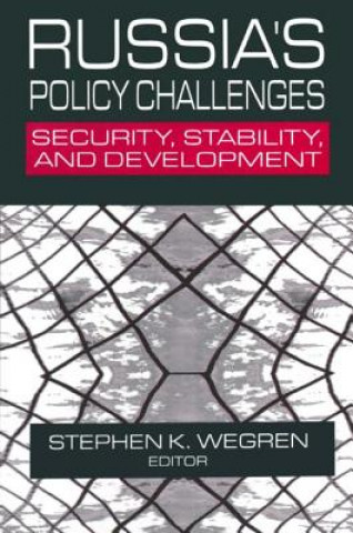 Kniha Russia's Policy Challenges Stephen K. Wegren