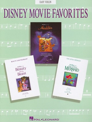 Carte Disney Movie Favorites Instrumental Solo Easy Violin Hal Leonard Corp