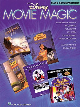 Book Disney Movie Magic Piano Accompaniment for Violin, Viola and Cello Hal Leonard Corp