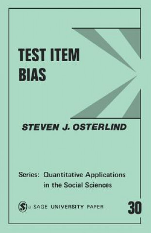 Kniha Test Item Bias Steven J. Osterlind
