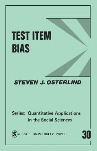 Knjiga Test Item Bias Steven J. Osterlind