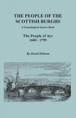 Knjiga People of the Scottish Burghs David Dobson