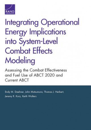 Kniha INTEGRATING OPERATIONAL ENERGYPB Endy M. Daehner