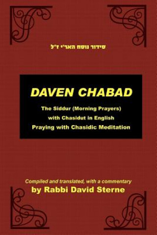 Könyv Daven Chabad David H Sterne