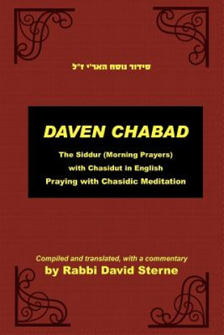 Książka Daven Chabad David H Sterne