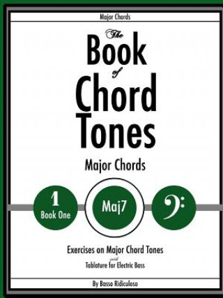 Book Book of Chord Tones - Major 7 Chords Basso Ridiculoso