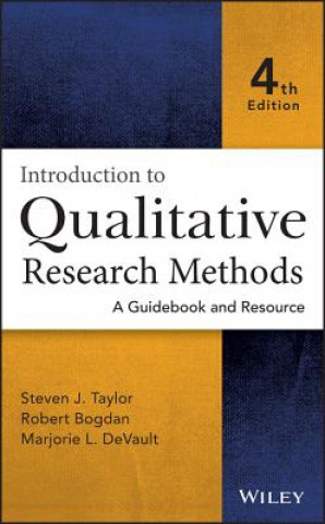 Książka Introduction to Qualitative Research Methods - A Guidebook and Resource 4e Marjorie DeVault