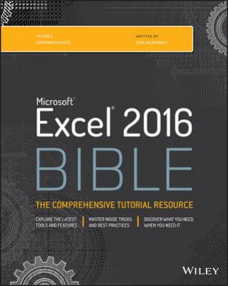 Carte Excel 2016 Bible John Walkenbach