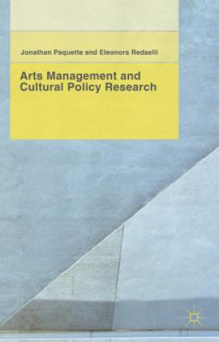 Kniha Arts Management and Cultural Policy Research Eleonora Redaelli