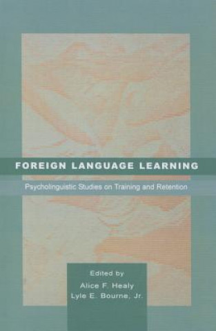 Βιβλίο Foreign Language Learning Alice F. Healy
