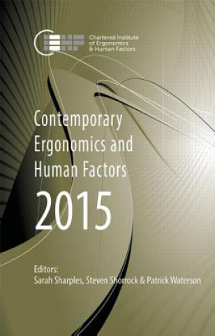 Kniha Contemporary Ergonomics and Human Factors 2015 