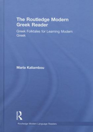 Knjiga Routledge Modern Greek Reader Maria Kaliambou