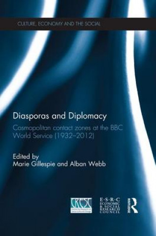 Kniha Diasporas and Diplomacy Marie Gillespie